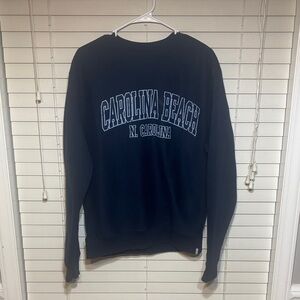 Carolina Beach Navy Crewneck Sweater